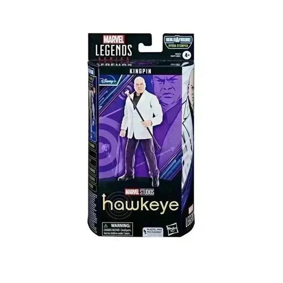 New Marvel Legends Series Kingpin, Hawkeye Collectible 6-Inch Action Figure - Picture 2 of 3